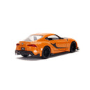 Jada Toys Fast & Furious 2020 Toyota Supra Metallic Orange 1:32 Scale Hollywood Ride