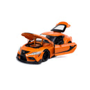 Jada Toys Fast & Furious 2020 Toyota Supra Metallic Orange 1:24 Scale Hollywood Ride