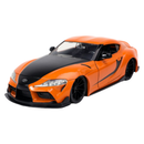 Jada Toys Fast & Furious 2020 Toyota Supra Metallic Orange 1:24 Scale Hollywood Ride