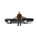 Jada Toys Supernatural '67 Chevy Impala with Dean 1:24 Scale Hollywood Ride