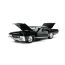 Jada Toys Supernatural '67 Chevy Impala with Dean 1:24 Scale Hollywood Ride