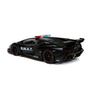 Jada Toys Hyperspec 2017 Lamborghini Veneno Black 1:24 Scale