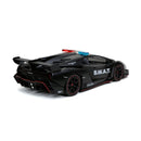 Jada Toys Hyperspec 2017 Lamborghini Veneno Black 1:24 Scale