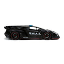 Jada Toys Hyperspec 2017 Lamborghini Veneno Black 1:24 Scale