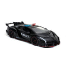 Jada Toys Hyperspec 2017 Lamborghini Veneno Black 1:24 Scale