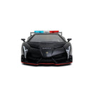 Jada Toys Hyperspec 2017 Lamborghini Veneno Black 1:24 Scale