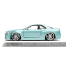 Jada Toys Fast & Furious 2002 Nissan Skyline GT R (R34) 1:24 Scale