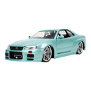 Jada Toys Fast & Furious 2002 Nissan Skyline GT R (R34) 1:24 Scale