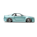 Jada Toys Fast & Furious 2002 Nissan Skyline GT R (R34) 1:24 Scale