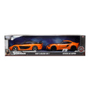 Jada Toys Fast & Furious Han's Mazda RX 7 & Toyota GR Supra 1:32 Scale 2 Pack