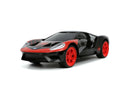 Jada Toys Marvel Comics 2017 Ford GT (Mile Morales) 1:16 Scale Remote Control Car