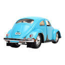 Jada Toys Lilo & Stitch VW Beetle (Blue) 1:32 Scale with Stitch MetalFig