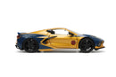 Jada Toys Marvel Comics Wolverine & 2020 Chevy Corvette 1:24 Scale