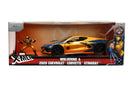 Jada Toys Marvel Comics Wolverine & 2020 Chevy Corvette 1:24 Scale