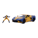 Jada Toys Marvel Comics Wolverine & 2020 Chevy Corvette 1:24 Scale