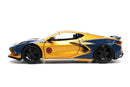 Jada Toys Marvel Comics Wolverine & 2020 Chevy Corvette 1:24 Scale