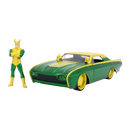 Jada Toys Marvel Comics Loki & 1963 Ford Thunderbird 1:24 Scale
