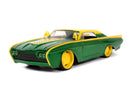 Jada Toys Marvel Comics Loki & 1963 Ford Thunderbird 1:24 Scale