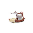 Jada Toys The Flintstones Flintmobile with Fred Flintstone 1:32 Scale Hollywood Ride