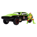 Jada Toys Teenage Mutant Ninja Turtles (TV 1987) 1967 Chevrolet Camaro with Raphael 1:24 Scale