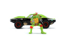 Jada Toys Teenage Mutant Ninja Turtles (TV 1987) 1967 Chevrolet Camaro with Raphael 1:24 Scale