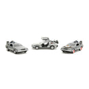 Jada Toys Back to the Future DeLorean 1:32 Scale 3 Pack
