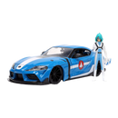Jada Toys Robotech 2020 Toyota Supra with Max 1:24 Scale Set