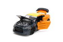 Jada Toys Naruto Nissan GT R R35 (2009) 1:24 Scale with Naruto Figure Hollywood Rides Diecast Vehicle