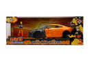 Jada Toys Naruto Nissan GT R R35 (2009) 1:24 Scale with Naruto Figure Hollywood Rides Diecast Vehicle