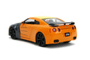 Jada Toys Naruto Nissan GT R R35 (2009) 1:24 Scale with Naruto Figure Hollywood Rides Diecast Vehicle