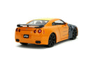 Jada Toys Naruto Nissan GT R R35 (2009) 1:24 Scale with Naruto Figure Hollywood Rides Diecast Vehicle