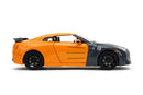 Jada Toys Naruto Nissan GT R R35 (2009) 1:24 Scale with Naruto Figure Hollywood Rides Diecast Vehicle