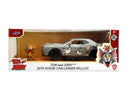 Jada Toys Tom & Jerry 2015 Dodge Challenger Hellcat with Jerry Figure 1:24 Scale