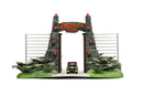 Jada Toys Jurassic Park Nano Scene Diorama with 2 vehicles