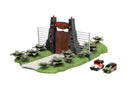 Jada Toys Jurassic Park Nano Scene Diorama with 2 vehicles