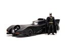 Jada Toys Batman (1989) Batmobile & Armour with Batman 1:24 Scale Diecast Vehicle Set