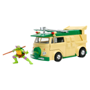 Jada Toys Teenage Mutant Ninja Turtles (TV'87) HWR Party Wagon w/Donatello 1:24 Scale Vehicle