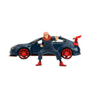 Jada Toys Jujutsu Kaisen 1:24 2016 Subaru WRX STI Diecast Vehicle with Yuji Itadori 2.75" Figure