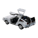 Jada Toys Back to the Future Time Machine (Frost Covered) 1:32 Scale Die Cast