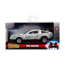 Jada Toys Back to the Future Time Machine (Frost Covered) 1:32 Scale Die Cast