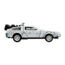 Jada Toys Back to the Future Time Machine (Frost Covered) 1:32 Scale Die Cast