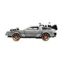Jada Toys Back to the Future Part III Time Machine (Railroad wheels) 1:32 Scale Die Cast