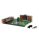 Jada Toys Back to the Future 1.65" Nano Scene Hill Valley Courthouse Diecast Set