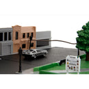 Jada Toys Back to the Future 1.65" Nano Scene Hill Valley Courthouse Diecast Set