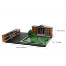 Jada Toys Back to the Future 1.65" Nano Scene Hill Valley Courthouse Diecast Set