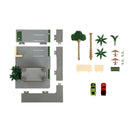 Jada Toys Fast & Furious Toretto's Cafe NanoScene with 2 Vehicles