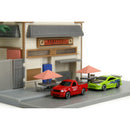 Jada Toys Fast & Furious Toretto's Cafe NanoScene with 2 Vehicles
