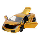 Jada Toys Fast & Furious Lamborghini Gallardo (Gold) 1:24 Scale