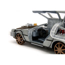 Jada Toys Back to the Future Part III Delorean 1:24 Diecast Vehicle (with Lights)