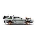 Jada Toys Back to the Future Part III Delorean 1:24 Diecast Vehicle (with Lights)